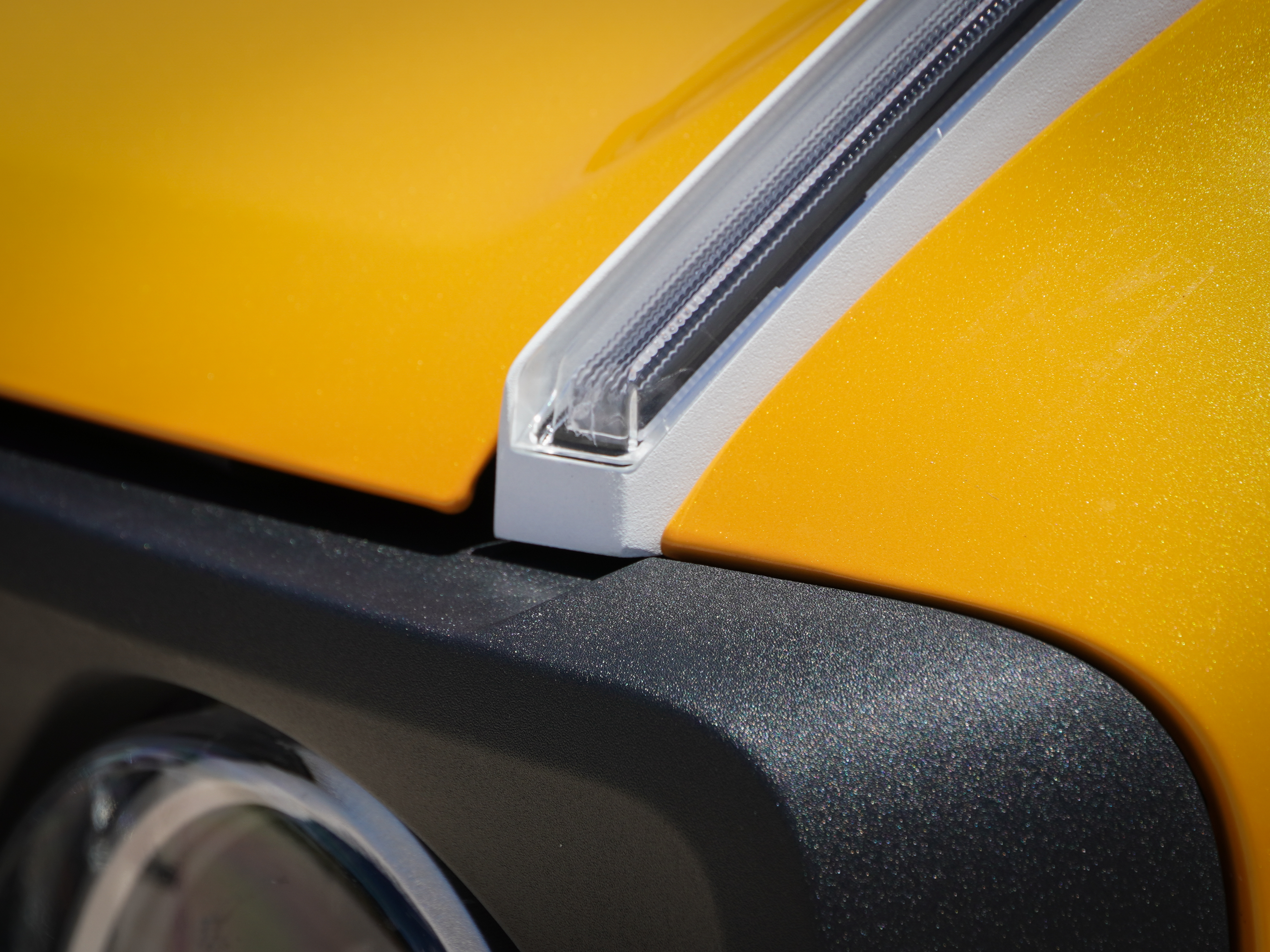 Ford Bronco Hood Trail Marker Kit - Complete Kit w/ LED - White Finish